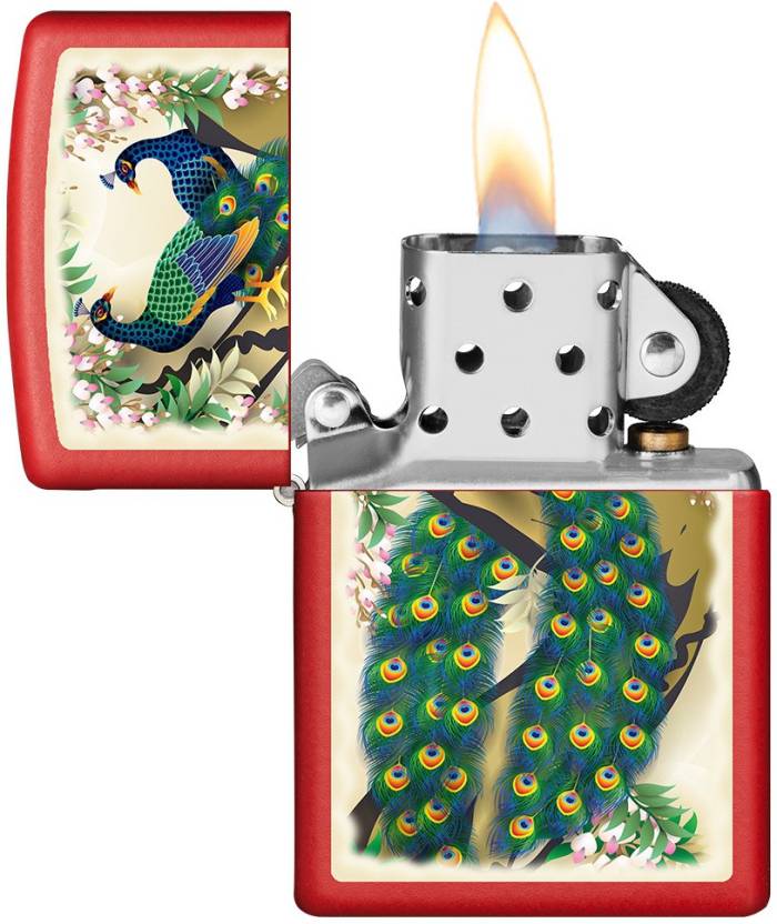 Zippo Indian Wedding Peacock Zippo